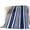 Blue, variant on Blush Pink White Stripes Quilted Comforters Cooling Blanket California King Size, Lines Modern Vertical Stripes Cold Comfort for Hot Sleepers Lightweight Air Conditioning Quilt Blanket for Bed