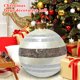 thumbnail image 2 of Navidad impermeable inflable bola de Navidad Patio Patio Pathway Decoración Sala de estar Año Nuevo Adorno Juguetes Suministros de fiesta 60 cm Silver Stripes sidaley HA010309-03, 2 of 6