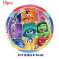 thumbnail image 3 of Decoración para fiesta de cumpleaños de Inside Out, pancarta con globos, adorno para tarta, suministros para fiesta de cumpleaños de Inside Out, baby shower, 3 of 5