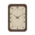 thumbnail image 1 of Reloj de pared grande y moderno de 12 pulgadas, ultrasilencioso, sin tictac, funciona con pilas for decoración del hogar, la oficina y la cocina, 1 of 5