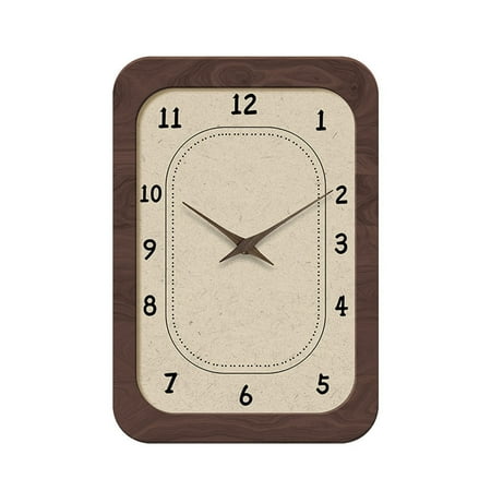 12 Inch Large Modern Wall Clock, Ultra-Silent Non-Ticking, Battery Operated for Home, Office, and Kitchen Decor