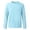 Light Blue1, variant on Ticikt Kids UPF 50 Rash Guard Long Sleeve Swim Shirt Sun Protection Beach Top for Boys,Light Blue1