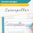 thumbnail image 2 of Cuaderno de trabajo Cozodome con escritura cursiva estriada para niños de 5 a 12 años, 2 of 8