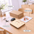 3D Wooden Puzzle for Adults Fire Phoenix Clock DIY Model Kit - Walmart.com