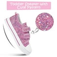 thumbnail image 2 of Bocca Kid's Walking Sneakers Purple Girls Canvas Shoes Size 11, 2 of 5
