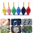 thumbnail image 3 of HUGFEGWE Blowing Dust Ball-Camera Lens Watch Clean Powerful Flower Pots Dust Blower Hand Tool Flexible Air Blower for Compressor Rubber Tip Computer Vacuum-Cordless Car Tube CJB91-7350, 3 of 9