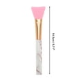 thumbnail image 4 of Unique Bargains 1 Pc Lightweight Marble Facial Mask Brush Pink White Brown, 4 of 5