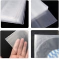 thumbnail image 3 of NOGIS 7 inch LP Vinyl Record Inner Sleeves Vinyl Inner Sleeves Collector Protector Sleeves for Vinyl Record Storage, 50-Pack Round Bottom Protective Sleeves Covers for 7” Albums, 3 of 7