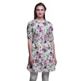 thumbnail image 1 of Bimba Printed Kurtis For Women Short Kurti For Girls Straight Tunic Tops, 1 of 6
