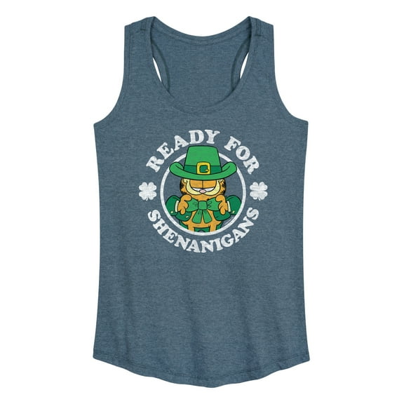 Garfield - Ready For Shenanigans - Women's Racerback Tank Top