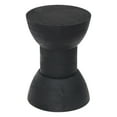 thumbnail image 2 of Wisdom Side Table Black End Table, Modern Style, Painted Mango Wood round shape tabletop, Mango Wood, Indoor Living, 2 of 7