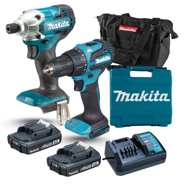 Combo Makita Atornillador Impacto + Rotomartillo Lxt +Maleta