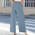 thumbnail image 7 of Maean Wide Leg Lounge Pants for Women Elastic Waist Drawstring Trendy and Comfortable Trousers with Pockets, 7 of 7