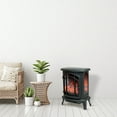 thumbnail image 4 of FLAME&SHADE Portable Freestanding Electric Fireplace Stove Heater with Remote, 24", 4 of 7