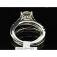 thumbnail image 4 of Lakshya Jewel LLC Cubic Zirconia Round Cut Women Bridal Set 14k White Gold Plated Engagement Wedding Ring, 4 of 6