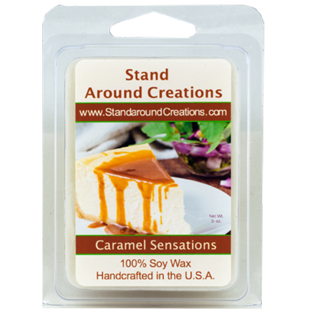 CARAMEL SENSATIONS WAX MELT 3OZ.