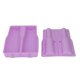 thumbnail image 2 of Ice Cube Tray Cup Shaped Tumbler Ice Mold Silicone Ice Mold with Lid for 30‑40oz Cup Tumbler Purple, 2 of 5