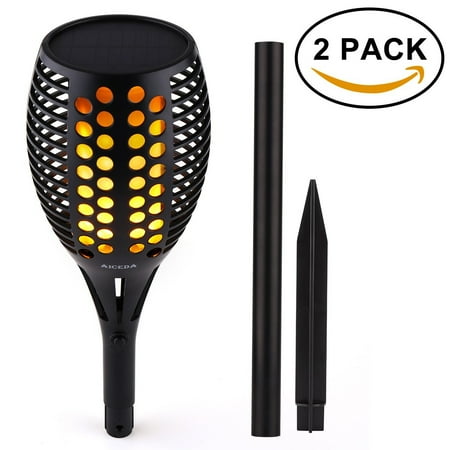 Aiceda Solar Lights Waterproof Flickering Flames Torches Aiceda Solar Lights Waterproof Flickering Flames Torches Outdoor Landscape Torch Light Dancing