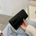 thumbnail image 3 of Women PU Alligator Pattern Card Bag Long Wallet Evening Clutches (White), 3 of 9