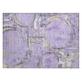 thumbnail image 2 of Addison Rugs Chantille Indoor/Outdoor Transitional Geometric Lavender Washable Rectangle Rug, 1'8" x 2'6", 2 of 6