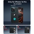 thumbnail image 2 of Funda Yzoiko Strong Magnetic para iPhone 16 Pro de 6.3 pulgadas, 2 of 7