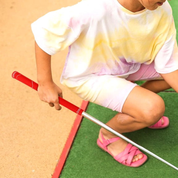 WRITWAA Red Rubber Golf Grip Reduced Taper Profile for Kids Practice