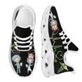 thumbnail image 1 of Zapatos de enfermería blancos para mujer, bonitos zapatos de dibujos animados para enfermera, médico, atención médica, diseño de marca, zapatillas planas de malla para mujer, 1 of 6