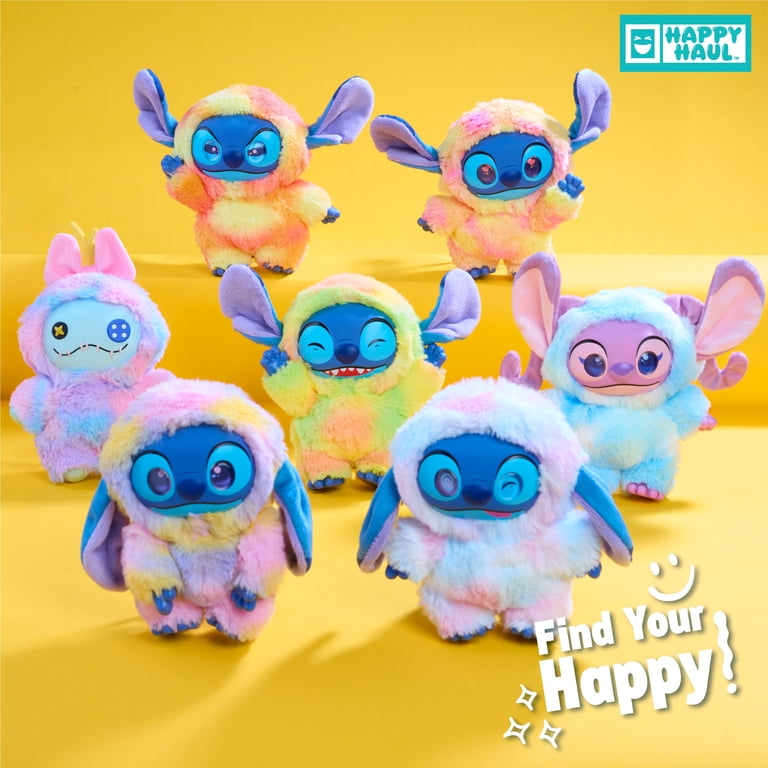 HAPPY HAUL Disney Stitch Snow Cone Swirl Vinyl-Face Plush Blind