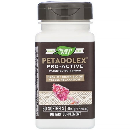 Enzymatic Therapy Petadolex Pro-Active 60 Sgels