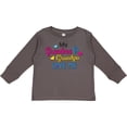 thumbnail image 3 of Inktastic My Grandma and Grandpa Love Me with Hearts Boys or Girls Long Sleeve Toddler T-Shirt, 3 of 5