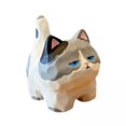 thumbnail image 1 of 5 Figuras De Animales, Escultura Decorativa Artesanal De Gatito Para Chimenea, Escritorio, Hogar, 4,8 Cm X 3,3 Cm X 4,6 Cm, 1 of 8