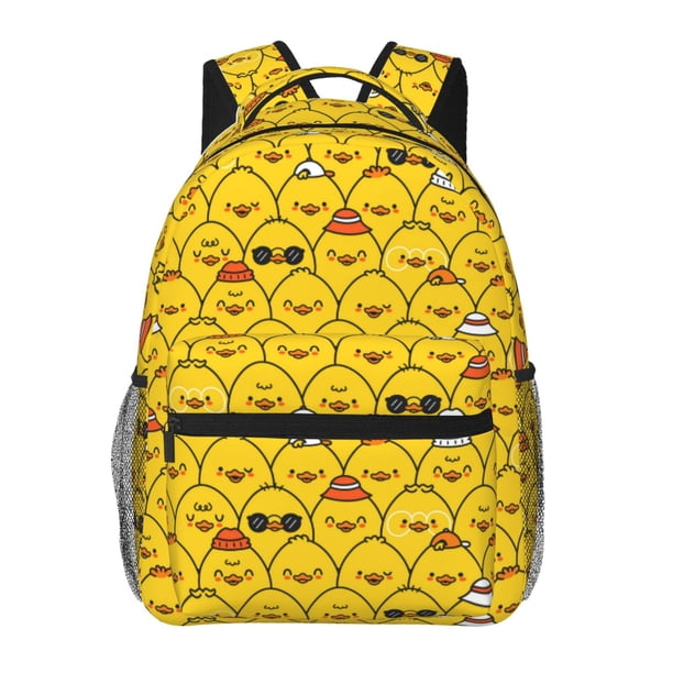 Easygdp Funny Ducks Mochila Ergonómica Versátil para Laptop - Múltiples Bolsillos, Correas Ajustables, Unisex para Escuela, Viajes y Actividades al Aire Libre-One Size