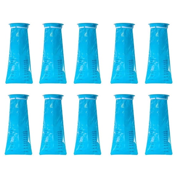 Vomit Bags Disposable 10 Pack, Barf Bags for Adults Kids, Portable Emesis Bags for Motion Sickness, Morning Sickness, Car Travel Airplane Trips Nausea Relief Travel Essentials