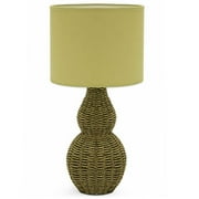 Home Trends Wicker Table Lamp