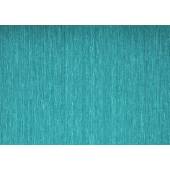 Ahgly Company Machine Washable Indoor Rectangle Abstract Turquoise Blue Contemporary Area Rugs, 5' x 7'