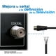 thumbnail image 5 of ANTENA INTERIOR HDTV CONEJO DOBLE ARO CABLE 75 OHMS 300 OHMS Fussion Acustic CHAN-9502, 5 of 5