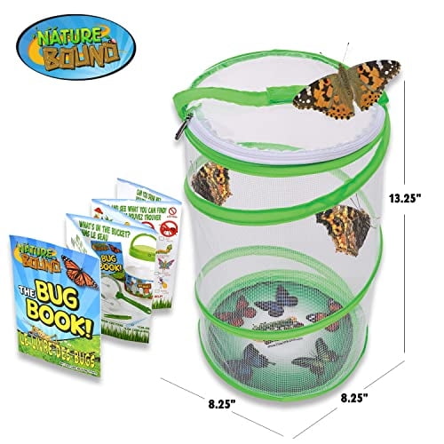 Nature Bound - Kit de Cultivo de Mariposas - con Voucher de Descuento para Canjear Orugas Nature Bound Nature Bound