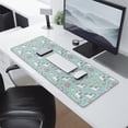 thumbnail image 2 of Long Mouse Pads for Desk,Light Blue Cartoon Unicorn Donut Lollipop Desk Mats on Top Of Desks, Desk Mouse Pad Extra Large with 3mm Non-Slip Base and Stitched Edge for Gaming,Work,Home 31.5"x11.8", 2 of 5