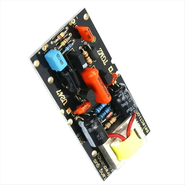 Placa de Circuito DIY para Micrófono de Condensador de Diafragma Grande, Alimentada por una Placa de Alimentación Fantasma de 48 V.