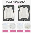 thumbnail image 5 of DOPI Women's Casual Long Sleeve Crewneck Crochet Sweater Lightweight Knit Pullover Sweaters Top Hollow Out Sweater Autumn, 5 of 6