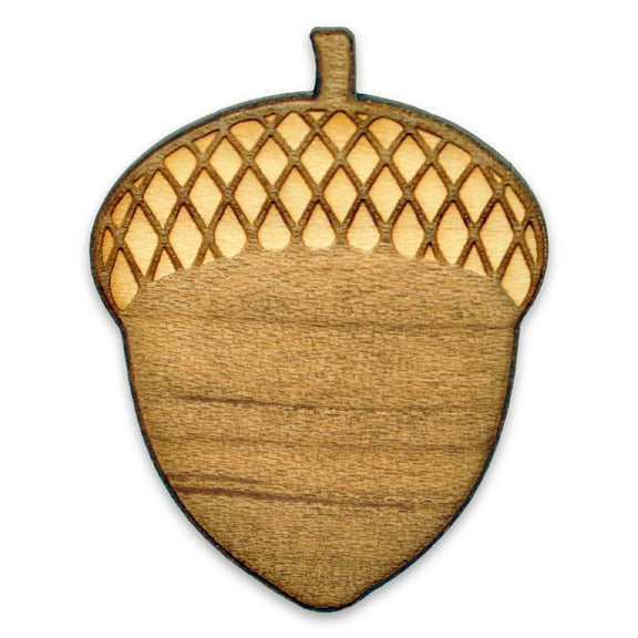 PinMart Acorn Wood Pin