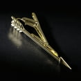 thumbnail image 6 of SIEYIO Tie Clips for Men Classic Clasp Pins Gold Silver Necktie Tie Bar Pinch Clips Ins, 6 of 9