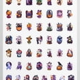 thumbnail image 4 of 35pcs-50pcs Charming Stationery Stickers Funny Witch Stickers Halloween Kids Stickers for Luggage Phone Laptop, 4 of 9