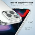 thumbnail image 4 of ESR Silicone Clear Case Compatible with iPhone 15 Pro Case 6.1 inch 2023, Essential Zero Series Shockproof Protective Case Cover, 4 of 9