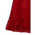 thumbnail image 3 of Wonder Nation Toddler Girls Holiday Lace Dress, Sizes 18M-2T, 3 of 3