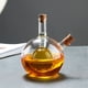 thumbnail image 3 of Aceitera Y Vinagrera, 2 En 1 Botella Dispensadora De Aceite Y Vinagre Con Doble Vertedor De Vidrio Botella Dispensadora De Aceite De Oliva Y Vinagre De Boca Ancha, 3 of 7