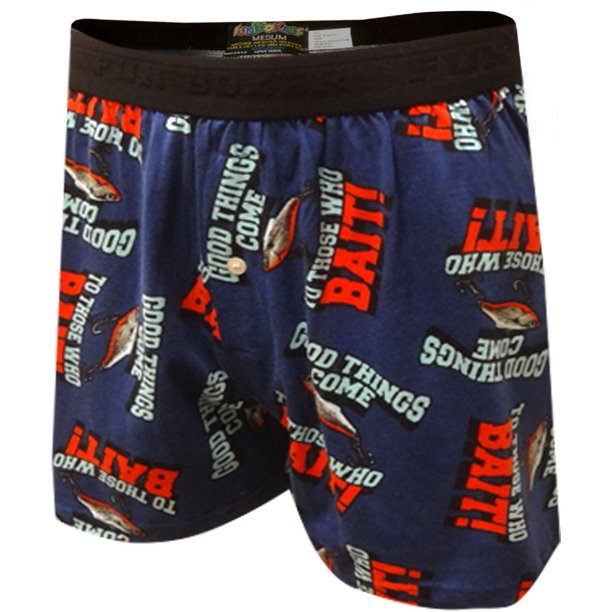 Fun Boxers Fun Boxers Men's Good Things Come To Those Who Bait Boxer