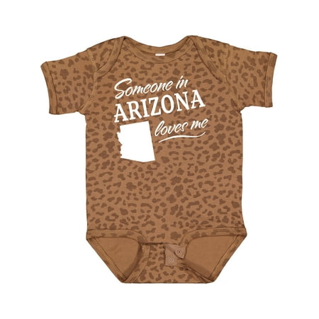 

Inktastic Someone in Arizona Loves Me Gift Baby Boy or Baby Girl Bodysuit