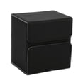 thumbnail image 1 of Premium Trading Card Deck Box, Holder Storage Organizer Sturdy Hobbies W/ Closure Kids Children Durable Standard Game Card for Tcg black, 1 of 8