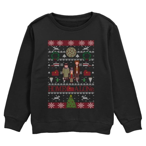 Boys Home Alone Characters Ugly Sweater Sweatshirt